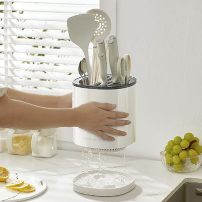 Detachable Base Large Capacity 360 Degree Rotating Kitchen Organizer Countertop Storage