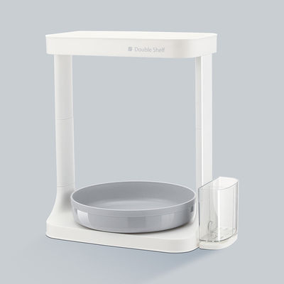 Desktop Multifunctional Storage Rack Rotating Spice Rack Organizer Multipurpose