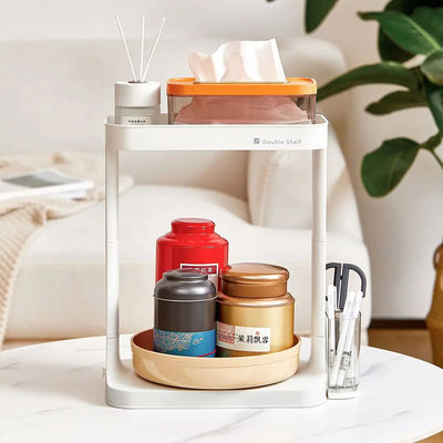 Desktop Multifunctional Storage Rack Rotating Spice Rack Organizer Multipurpose