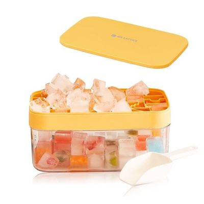 Silicone Creative Fun Lego Building Brick Ice Cube Tray Mold With Lid 600g