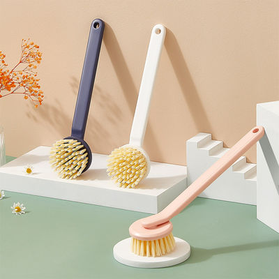 Kitchen Sink Stove Decontamination Dish Cleaning Brush Long Handle 11.3cm Length