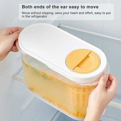 3.9L DIY Refrigerator Plastic Drink Dispensers Juice Cold Water Kettle With Spigot