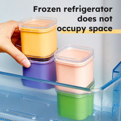Food Safe Silicone Small Lunch Snack Sauce Cups Containers With Lids