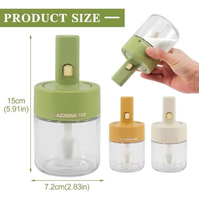 New Arrive Versatile Kitchen Seasoning Storage Bottle Set With Telescopic Spoon