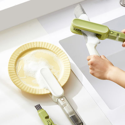 Directly Factory Sales Kitchen Use Double Sided Cleaning 4 In 1 Multifunctional Knife Brush