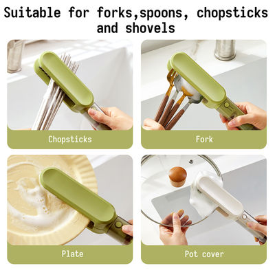 Directly Factory Sales Kitchen Use Double Sided Cleaning 4 In 1 Multifunctional Knife Brush