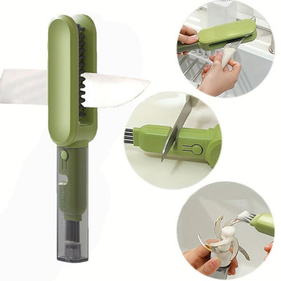 Directly Factory Sales Kitchen Use Double Sided Cleaning 4 In 1 Multifunctional Knife Brush