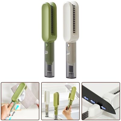 New Arrive Update Non-Slip One Size Blade Brush Knife And Cutlery Cleaner Brushes Versatile Kitchen Cleaning Brushes