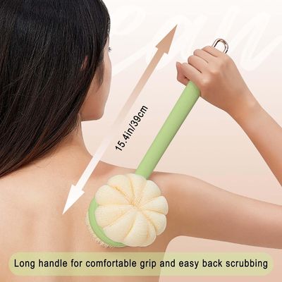 Three in One Massage and Deep Cleaning Exfoliating Shower Back Scrub Brush
