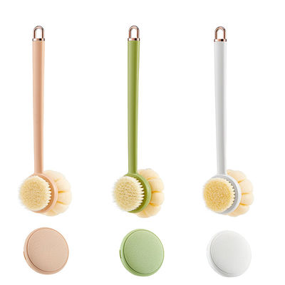 Three in One Massage and Deep Cleaning Exfoliating Shower Back Scrub Brush