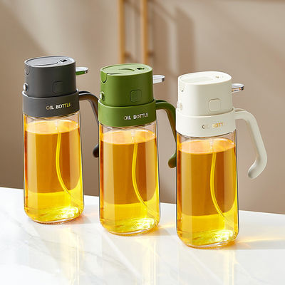2024 New Arrive 2 In 1 Olive Oil Dispenser Bottle 550ml Large Capacity