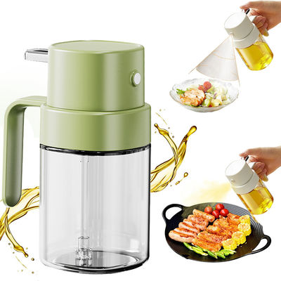 6.8 OZ 200ml Food-grade Glass Oil Bottle Olive Oil Sprayer for Cooking Air Fryer kitchen Outdoor BBQ and Camping