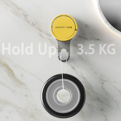 ZASA 3.5kg Max Clothes Vacuum Press Wall Mounted Suction Cup With Hook