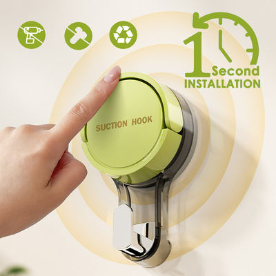 ZASA 3.5kg Max Clothes Vacuum Press Wall Mounted Suction Cup With Hook
