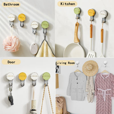 ZASA 3.5kg Max Clothes Vacuum Press Wall Mounted Suction Cup With Hook
