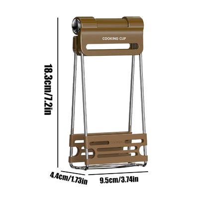 Plate Lifter Steamer Plate Gripper Tongs Stainless Steel Bowl Clip Holder