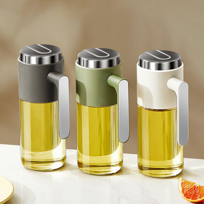 NEW 500 Ml Lead Free Stainless Steel Lid And Vinegar Bottles For Kitchen Cooking Container