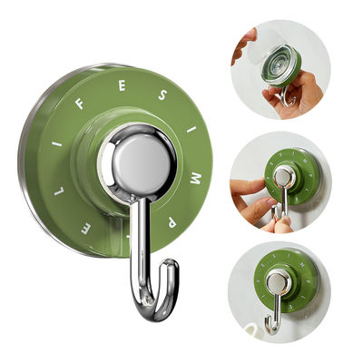 Wholesale New ABS Reusable Dry Wall ABS Shower Hooks Round Strong Vacuum Suction Cup Hooks