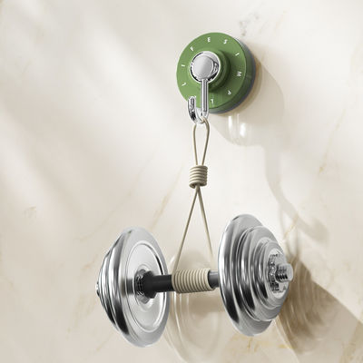 Wholesale New ABS Reusable Dry Wall ABS Shower Hooks Round Strong Vacuum Suction Cup Hooks