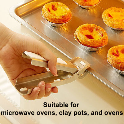 Hot Plate Gripper Clips Kitchen Tongs Bowl Dish Pan Clip Anti-scalding Stainless Steel Bowl Clip