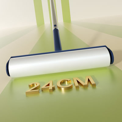 100cm Floor Hair Lint Roller Long Adjustable Handle Carpet for Pet Hair Wide Lint Remover Roller for Carpet Couch Bed