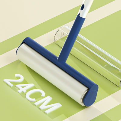 100cm Floor Hair Lint Roller Long Adjustable Handle Carpet for Pet Hair Wide Lint Remover Roller for Carpet Couch Bed