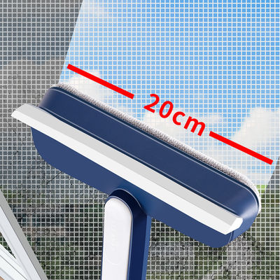 Double-Sided Window Squeegee Cleaning Brush Set Multipurpose Home Cleaning Tools Kit for Glass Screen Windows and Gaps