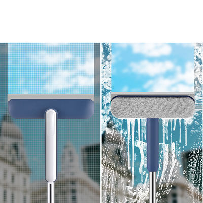 Double-Sided Window Squeegee Cleaning Brush Set Multipurpose Home Cleaning Tools Kit for Glass Screen Windows and Gaps