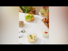 2024 ห้องครัวใหม่ อาหาร ถังปิดปิด ไมโครเวฟ เซฟ โบโรซิลิเคตสูง กล่องอาหารกลางวันแก้ว