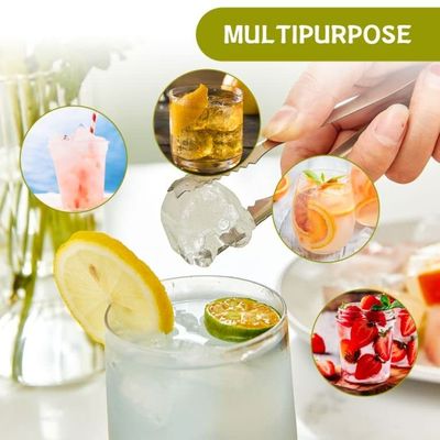 Silicone Creative Fun Lego Building Brick Ice Cube Tray Mold With Lid 600g