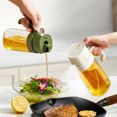 2 In 1 Pour Oil Mister for Air Fryer Salad Frying 550ml Olive Oil Dispenser Bottle