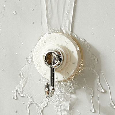 Wholesale New ABS Reusable Dry Wall ABS Shower Hooks Round Strong Vacuum Suction Cup Hooks